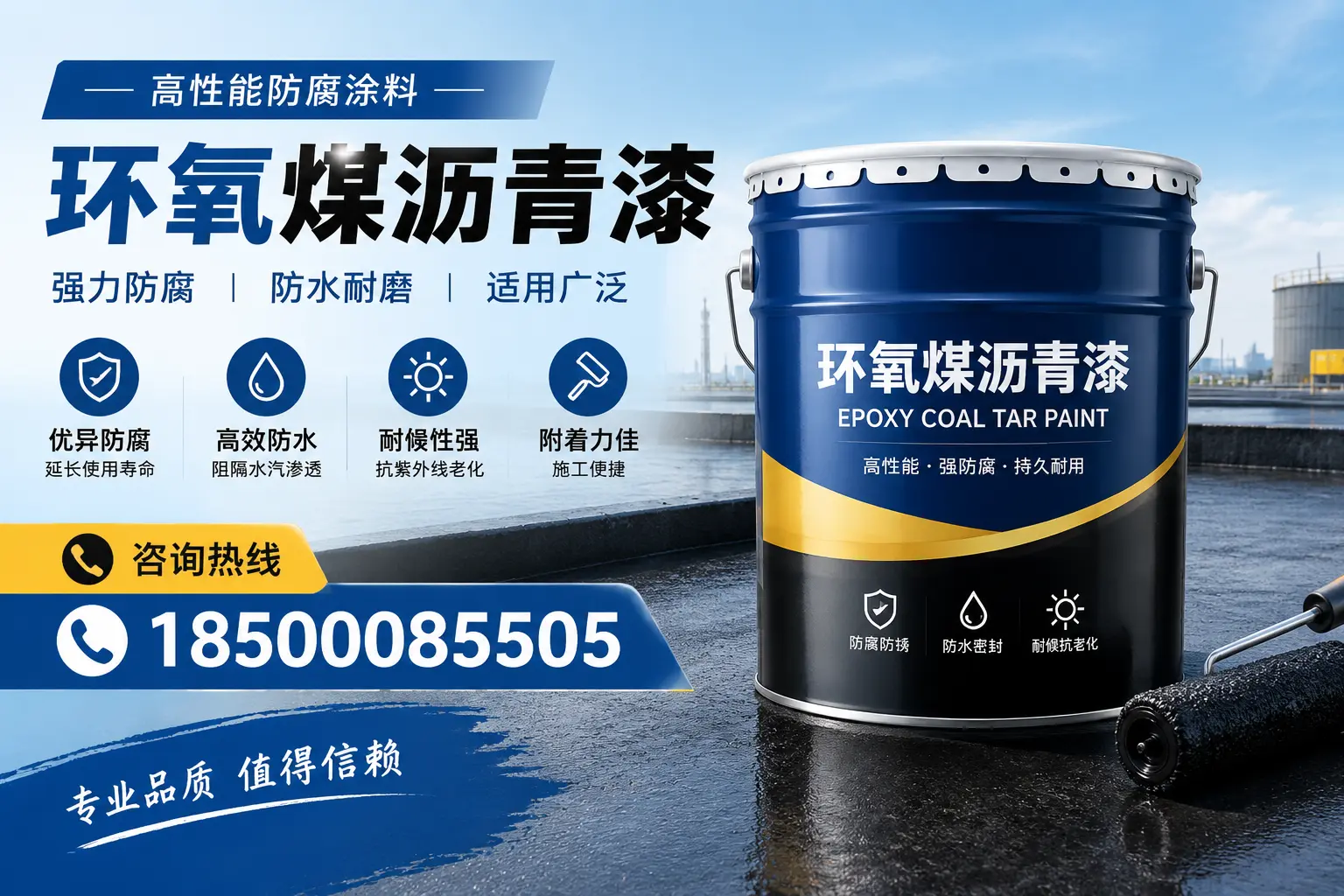 环氧煤沥青漆的主要成分与功能,召陵用户深度了解
